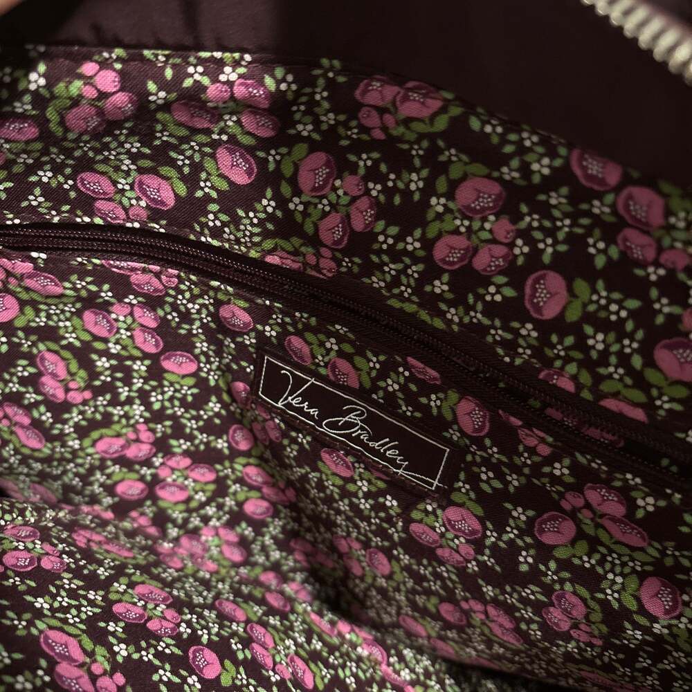 Vera Bradley Microfiber Quilted North South Tote Bag - Picture 5 of 5